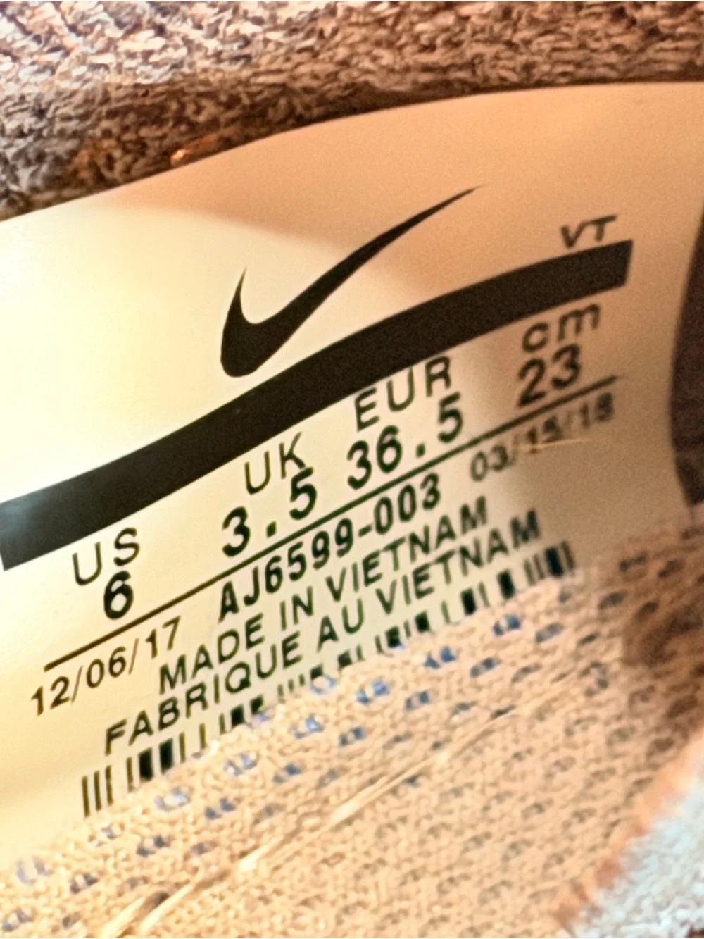 Nike womens size